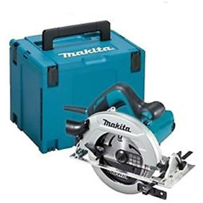 Циркулярна пила Makita HS7611J, 1600 Вт, 240 В, синя, 190 мм одинарна