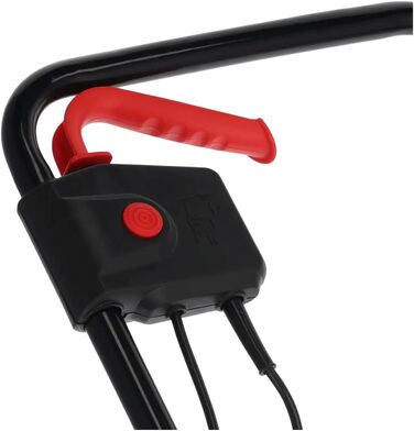 Аератор газону DEDRA, електричний, потужність 1500 Вт, 3000 об/хв, ширина захвату 32 см, низький рівень шуму, мішок для збору 30 л, з регулюванням глибини