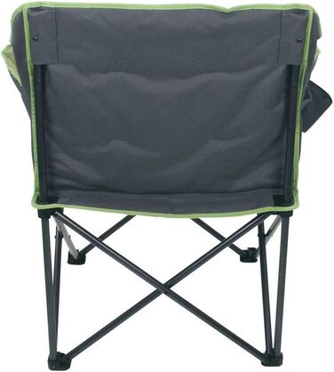 Крісло для кемпінгу 10T Jace Beechnut XXL Складаний стілець до 130 кг Стілець з підсклянником бічною кишенею