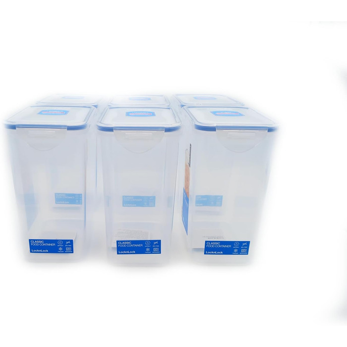 Прямокутних контейнерів для зберігання продуктів Schloss & Lock, 1,8 літра, для високих шаф, HPL813, 6