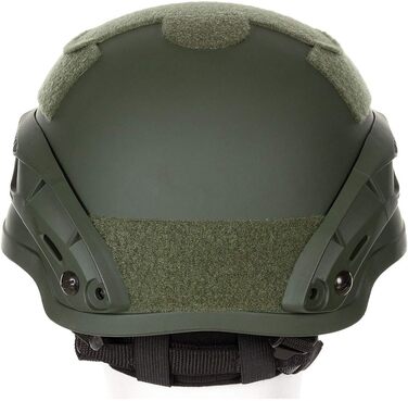 Шолом MFH US, MICH 2002&39, рейки, ABS-пластик, оливковий
