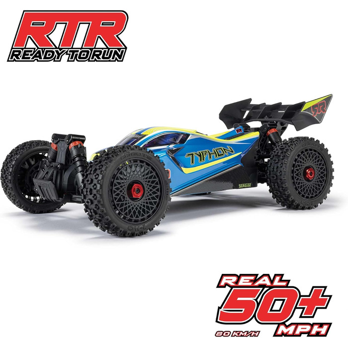 Безколекторний Баггі, Синій, 1/8 Typhon 223S DSC 4WD RTR