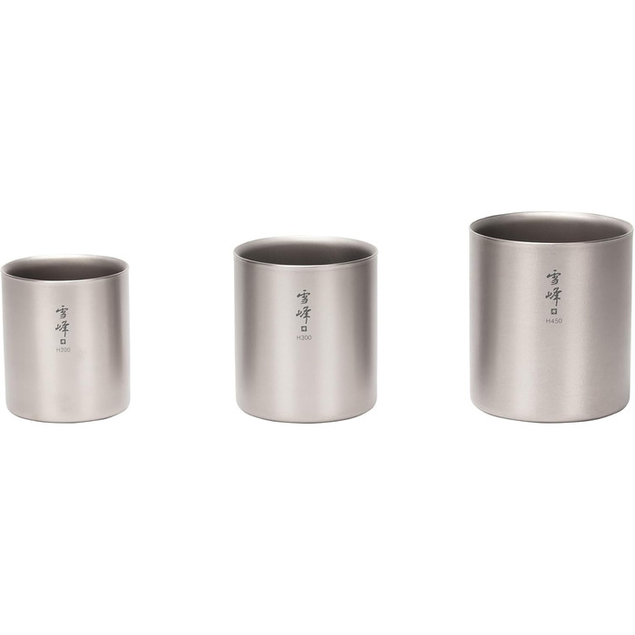 Титановий двостінний штабельований - 450 Срібний, 450