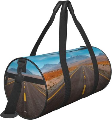 Дорожня сумка Пустельна траса, спортивна сумка для чоловіків та жінок, сумка-мішок, спортивна сумка