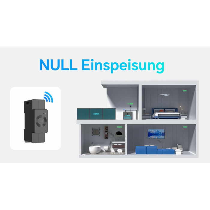 Балконна електростанція потужністю 2340 Вт з накопичувачем енергії 5120 Вт, 4 сонячні модулі зі скла по 450 Вт з накопичувачем енергії Marstek Jupiter C та розширювальною батареєю 5,12 кВтгод, фотоелектрична система для даху, будинку, балкону, саду