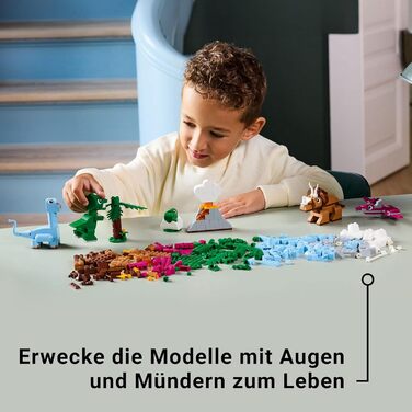 Конструктор LEGO Classic Креативний Динозавр, 450 деталей