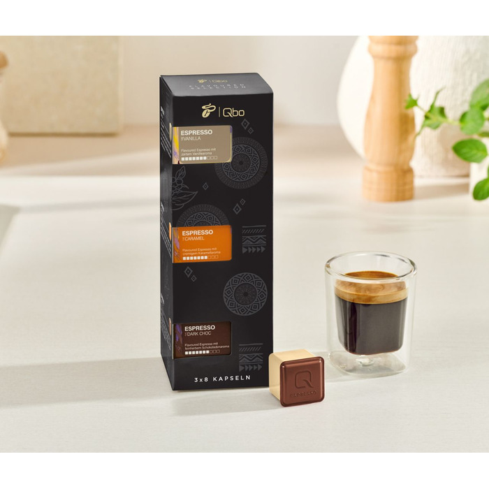 Ароматизована кава в капсулах Qbo Flavoured Selection – 24 шт.