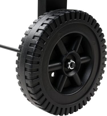 Візок для вугілля BBQ-Toro з кришкою Ø 80 x (L) 42 см Візок для вугілля преміум-класу мобільний, вкл. термометр, підставка для під