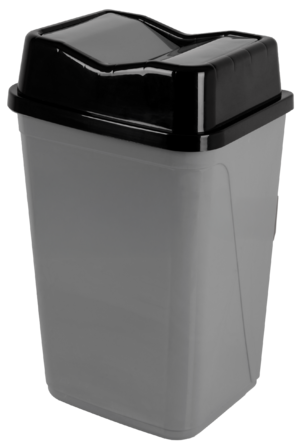 Кошик для сміття Violet House 0091 Бабочка METALIC 50 л (7196756)