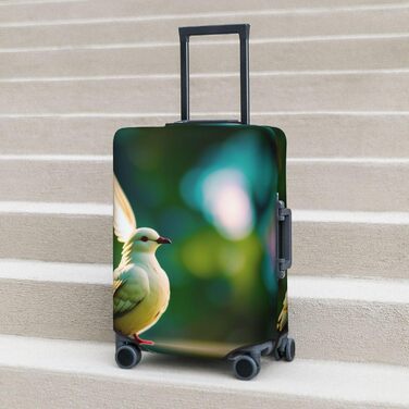 Чохол для валізи Tauben, міцний захист, підходить для багажу розміром 45,7 - 81,3 см, Чорний, Великий