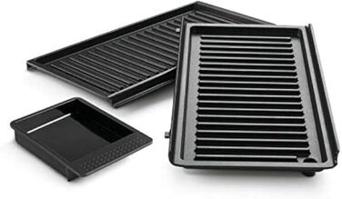 Комплект сковорідок 5523110001 DLSK153 сумісний / Запчастина для De'Longhi SW12 SW13 MultiGrill Easy