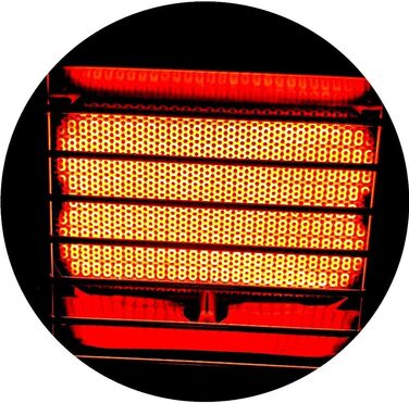 Портативний газовий обігрівач та газова плита 2-в-1 поворотний на 90 міні-обігрівач для кемпінгу керамічний пальник газовий обігрівач функція приготування їжі, обігрівач для намету (4 газові картриджі)