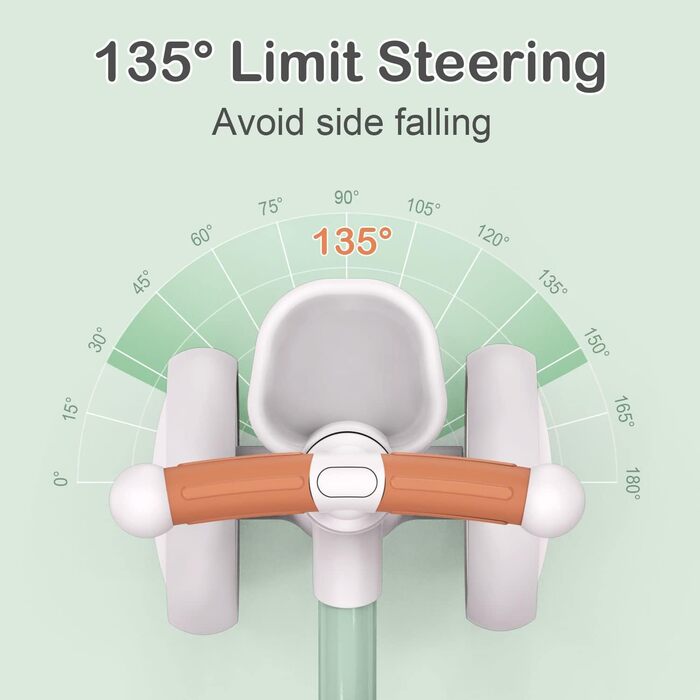 Дитячий беговел Umatoll від 1 року, іграшки для дітей 12-24 місяців, дитячий беговел з кошиком для хлопчиків та дівчаток, подарунк