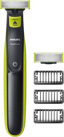 Тример Philips OneBlade, 3 довжини, з додатковою насадкою OneBlade Original