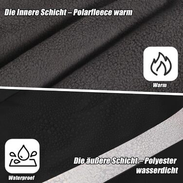 Куртка для собак Водонепроникна зимова куртка для собак Світловідбиваюча зимова куртка з флісовою підкладкою Вітрозахисна зимова куртка Светр для собак Одяг для собак для холодної погоди Зимова тепла зимова куртка для собак Чорний XL