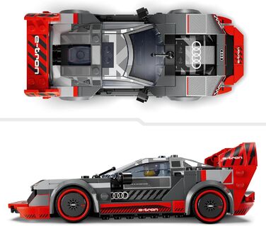 Конструктор LEGO Speed Champions 76921, Гоночний автомобіль Audi S1 e-tron quattro, 274 деталі