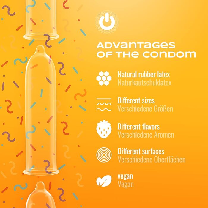 Набір презервативів ON) Mix I, 50 шт, 7 видів