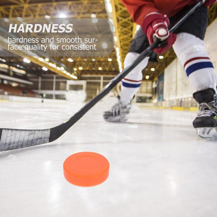 НАЙПОРТОБЛЕНІШІ хокейні шайби Тренувальні аксесуари для хокейних шайб 3 шт. и ПВХ запасні хокейні м&39ячі для змагань помаранчева тренувальна шайба для хокею
