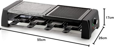 Кам'яний гриль, пластик, 8, 9190G Raclette/