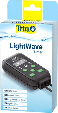 Таймер Tetra LightWave - підходить для програмування світлодіодних ламп Tetra LightWave, забезпечує додаткові функції (наприклад, схід та захід сонця)