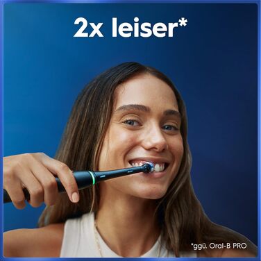 Зубна щітка Oral-B iO Series 5 подвійний набір. Електрична зубна щітка з 2 насадками та дорожнім футляром. 5 режимів чищення для догляду за зубами. Розроблено Braun, колір чорний матовий/білий спокійний. Новий комплект 2 щітки 2 головки.