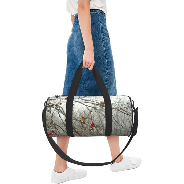 Сумка для подорожей Метелик для дівчаток, великої місткості, легка та міцна, ідеальний подарунок для походів, відпустки, ділових поїздок та іншого, з дизайном березового гаю, універсальний розмір