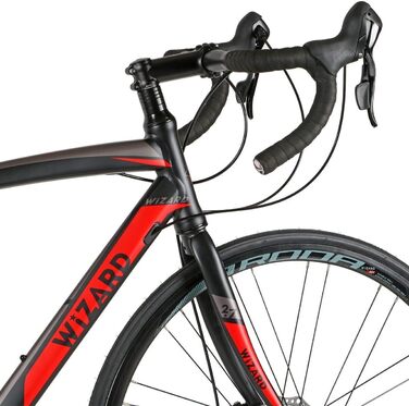 Шосейний велосипед Wizard 28 дюймів з алюмінію, Spark 2.7 з дисковими гальмами, трансмісією Sora 18 швидкостей, розміром рами 51 см