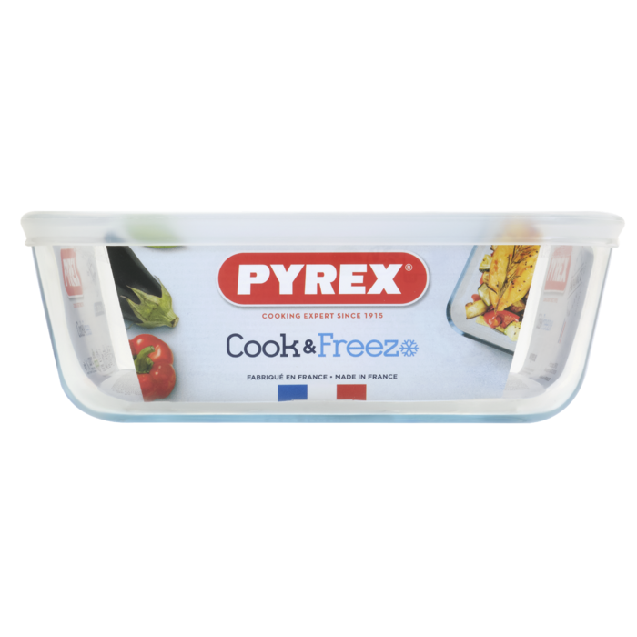 Форма з кришкою Pyrex Cook&Freez, 20х20х7 см (7092354)