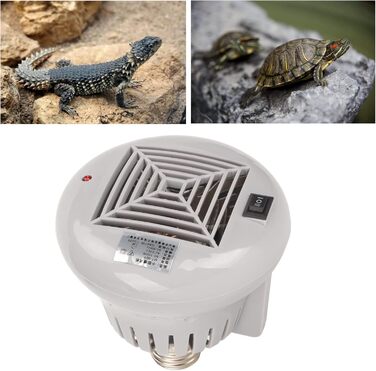 Обігрівач для домашніх тварин Topyond, 3 рівні потужності для рептилій та курей, сірий, 220 В, для собачих будок та курників, зима, необхідний для догляду за домашніми тваринами на вулиці