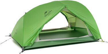 Намет Naturehike Star-River, двомісний намет на 2 особи, надлегкий намет, для походів, водонепроникний, для пішого туризму, кемпінговий намет, 20D, зелений