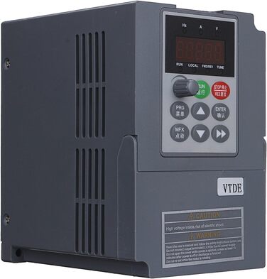 КВт 3Ph 380V Vfd Інвертор змінної частоти Vfd Drive для контролю швидкості двигуна, 2.2