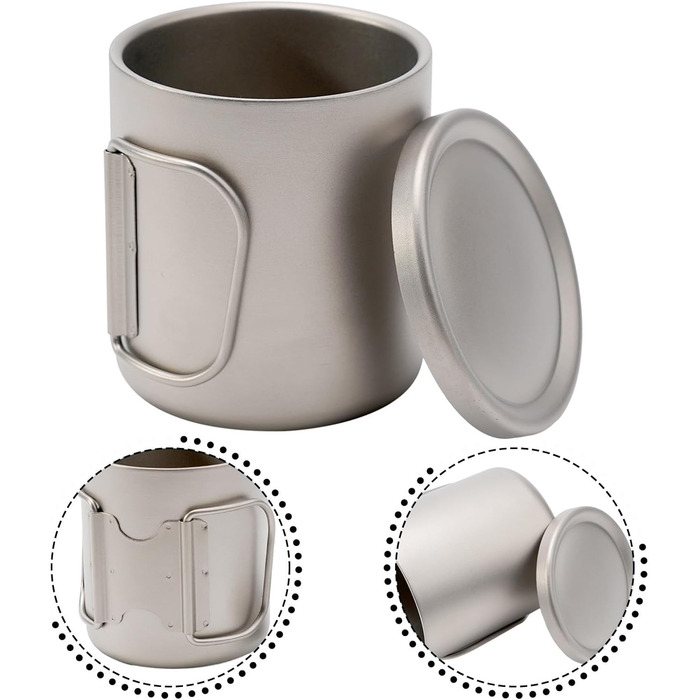 Двостінна кружка для води з кришкою, 220 мл/300 мл/450 мл/550 мл, термокружка для кави, чаю, для збереження тепла напоїв вдома, в офісі, кемпінгу, походів