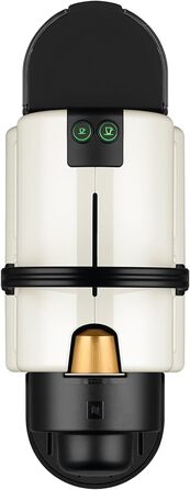 Капсульна машина Nespresso Krups Inissia XN1001 Короткий час нагрівання компактний формат Кількість кави регулюється Кнопка прямого набору Автоматичний викид капсули 0,7 л 34,2 x 19,1 x 32,7 см Білий