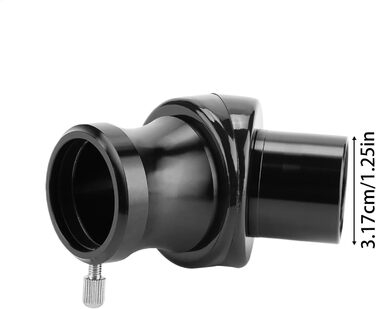 Діагональне дзеркало, 45-градусний обєктив телескопа 1,25 дюйма, оптичне скло з пилозахисною кришкою, прецизійний інтерфейсний аксесуар для рефракторного телескопа, дорослі, чоловіки, жінки