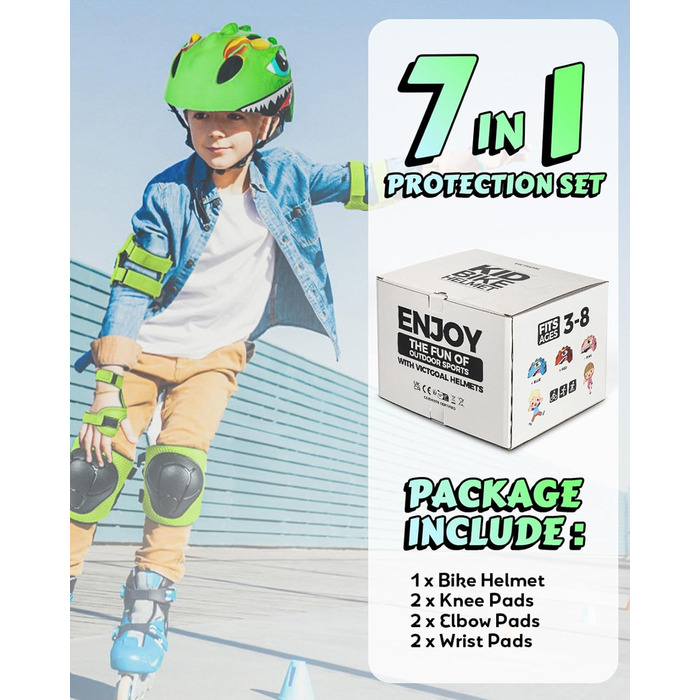 Велосипедний шолом дитячий для їзди на велосипеді Милий мультфільм 3D розроблений дитячий шолом для велосипеда скейтборду роликови