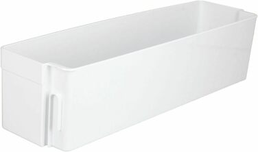 Полиця для пляшок LUTH Premium Profi, сумісна з холодильниками Neff (429x102 мм), біла