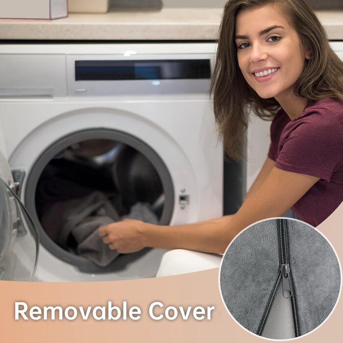 Подушка для читання ENITYA для сидіння в ліжку для дорослих, 48,3 см, подушка для підтримки спини для сидіння в ліжку, подушка для спини для лежання, гри, відпочинку, перегляду телевізора на дивані або підлозі, клиноподібна подушка сірого кольору середньо