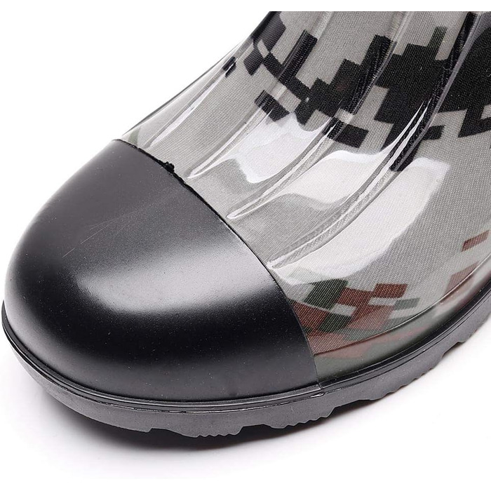 Водонепроникні гумові чоботи для чоловіків, камуфляжні чоботи, середньої висоти, туристичні чоботи, нековзні, туристичні чоботи, міцні, класичні, стильні, захисні гумові черевики для роботи на свіжому повітрі та в садівництві