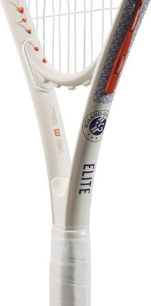 Тенісна ракетка Wilson Unisex Roland-Garros Elite для дорослих, 4-3/8&39 (3), темно-синя / біла