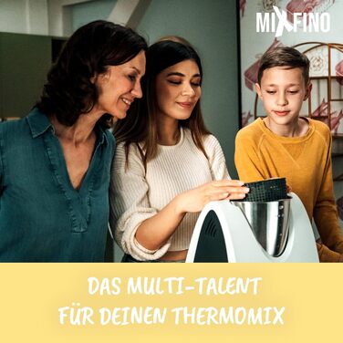 Спінер для салату MixFino для аксесуарів Thermomix TM31 - Нарешті сухий салат з вашим Thermomix TM31 - Аксесуари Thermomix TM31 - Якість зроблено в Німеччині