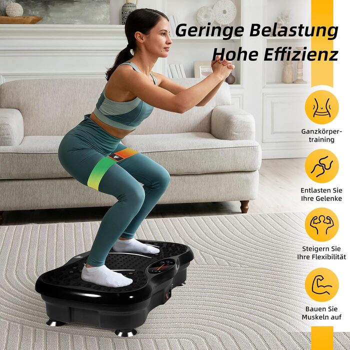 Віброплатформа EVOLAND Fitness 3D з 5 програмними режимами