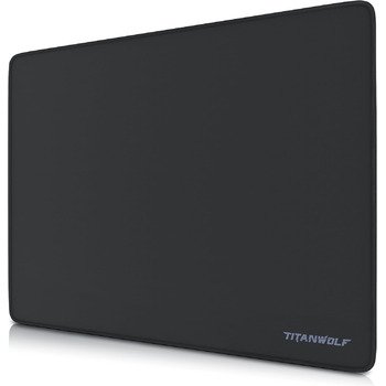 Килимок для ігрової миші XL Titanwolf - 440 x 350 мм - XL килимок для миші - Настільний килимок великого розміру - Покращує точніс