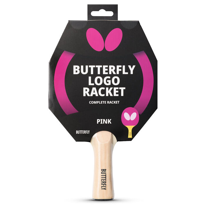 Ракетка для настільного тенісу Butterfly Logo Racket Pink FL (6017873302)