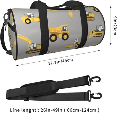 Дорожня сумка-циліндр з квітковим принтом, спортивна сумка для чоловіків та жінок, сумка-мішок, спортивна дорожня сумка