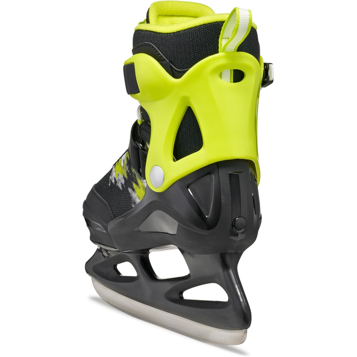 Ковзани Bladerunner Micro Ice NG01, чорний/лаймовий, 36-40