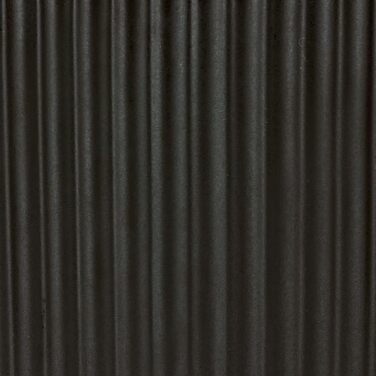 Круглий керамічний горщик для рослин Storeo Basics з ребристим покриттям, 20,3 см, чорний, одинарний (20,3 см) чорний