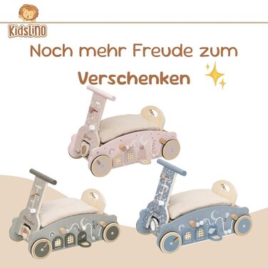 Персоналізовані дерев&39яні ходунки для малюків з іменем Безпечні ходунки для перших кроків Ходунки з гальмом та іграшкою для розвитку моторики Подарунок на перший день народження для дівчаток та хлопчиків, натуральний/білий (нейтральний).