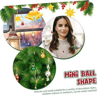 Мініатюрних ялинкових прикрас 200 шт EPIGEIST