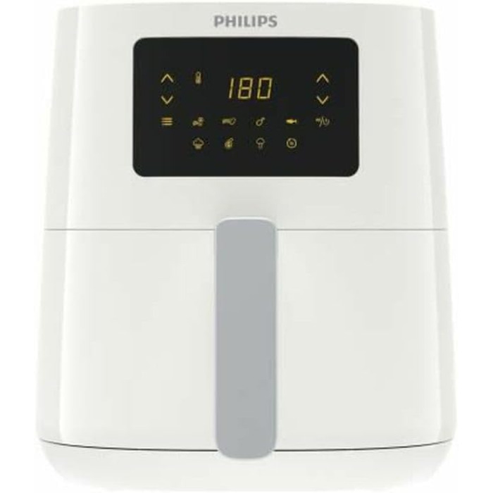 Мультипіч Philips Essentiale Compact Digital HD9252/00, безмасляна фритюрниця, 0,8 кг, технологія Rapid Air, 7 передоплат, білий