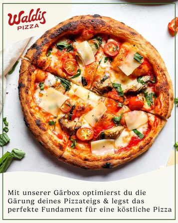 Коробка для піци Waldis Pizza Ball Box - 40 х 30 см, висота 10 см - Коробка для зберігання з кришкою - Коробка для розстойки тіста для піци - Аксесуари для піци